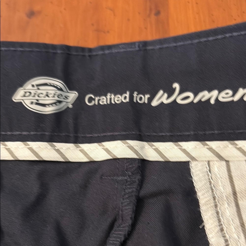 Dickies Black Chinos Structured Cotton Blend - Picture 2 of 8